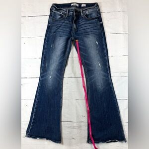 KanCan Women’s Dark Blue Flare Jeans Like New